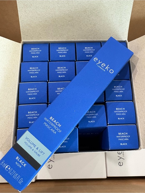 Eyeko Other - Eyeko Beach Waterproof Black Mascara Case of 20 full size new in box